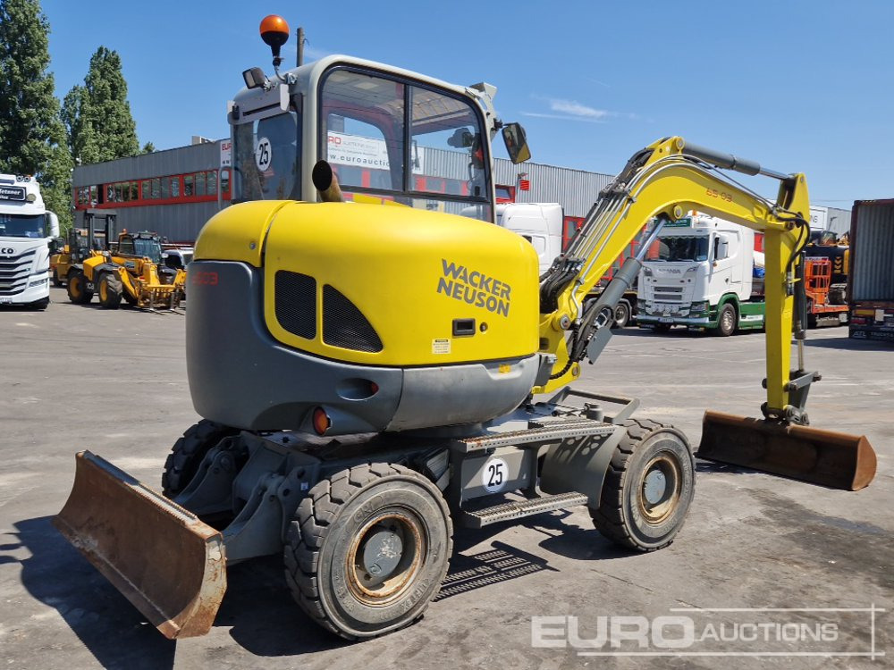 2014 Wacker Neuson 6503-2 - Wheel excavator: picture 5 2014 Wacker Neuson 6503-2 - Wheel excavator: picture 5