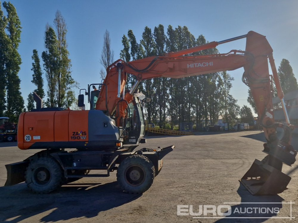 Wheel excavator 2015 Hitachi ZX190W-5B: picture 6