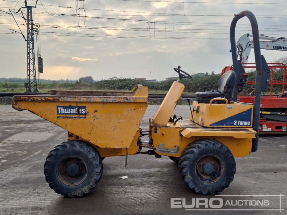 2015 Thwaites 3 Ton Dumper, Rolll Bar - Mini dumper: picture 3 2015 Thwaites 3 Ton Dumper, Rolll Bar - Mini dumper: picture 3