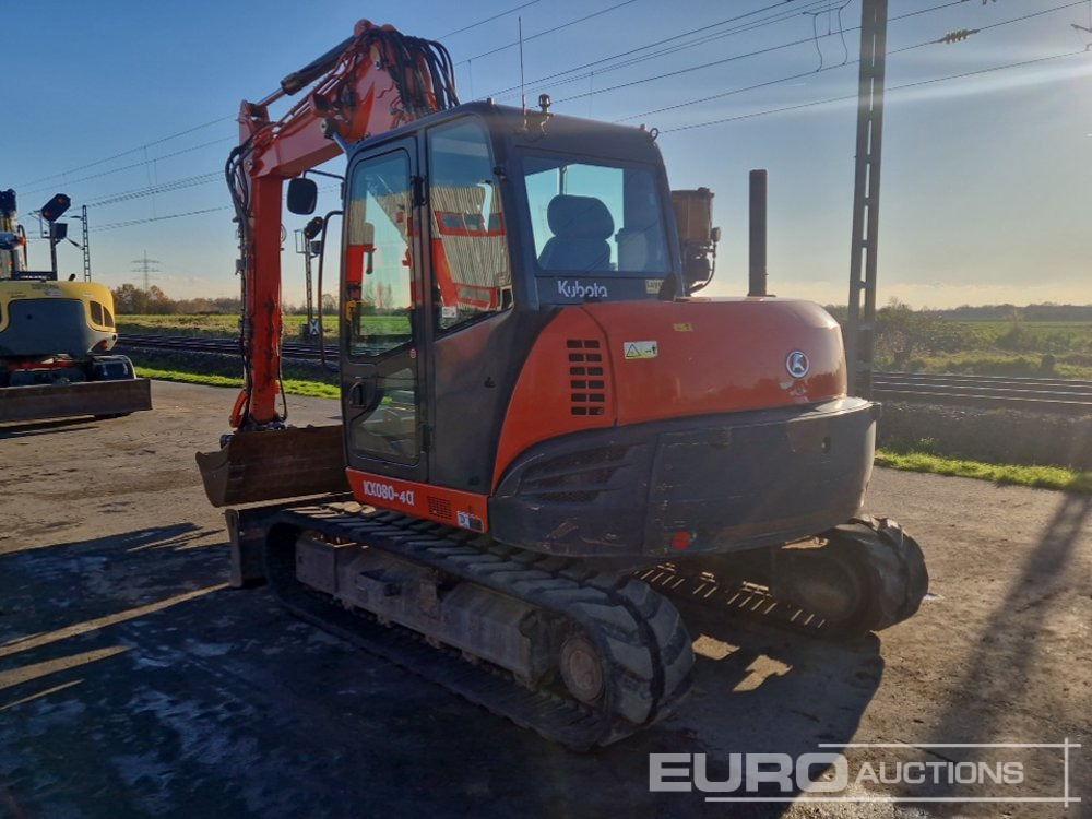 2016 Kubota KX080 - Mini excavator: picture 3 2016 Kubota KX080 - Mini excavator: picture 3