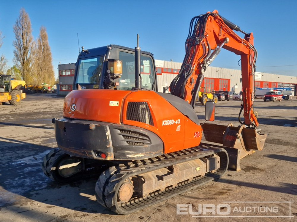 2016 Kubota KX080 - Mini excavator: picture 5 2016 Kubota KX080 - Mini excavator: picture 5