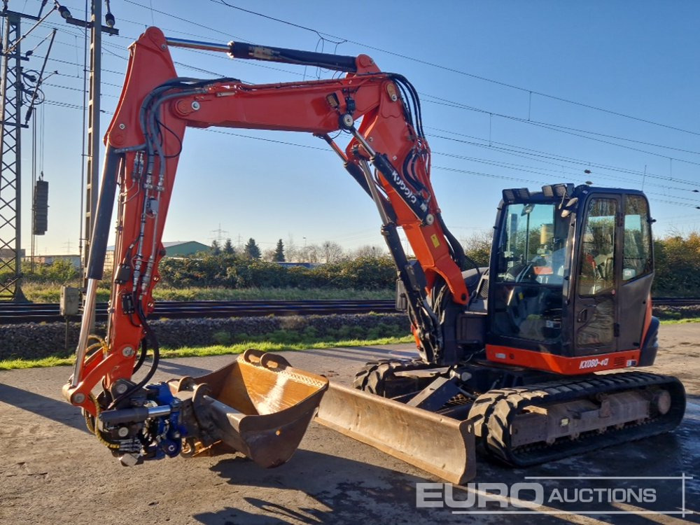 2016 Kubota KX080 - Mini excavator: picture 1 2016 Kubota KX080 - Mini excavator: picture 1