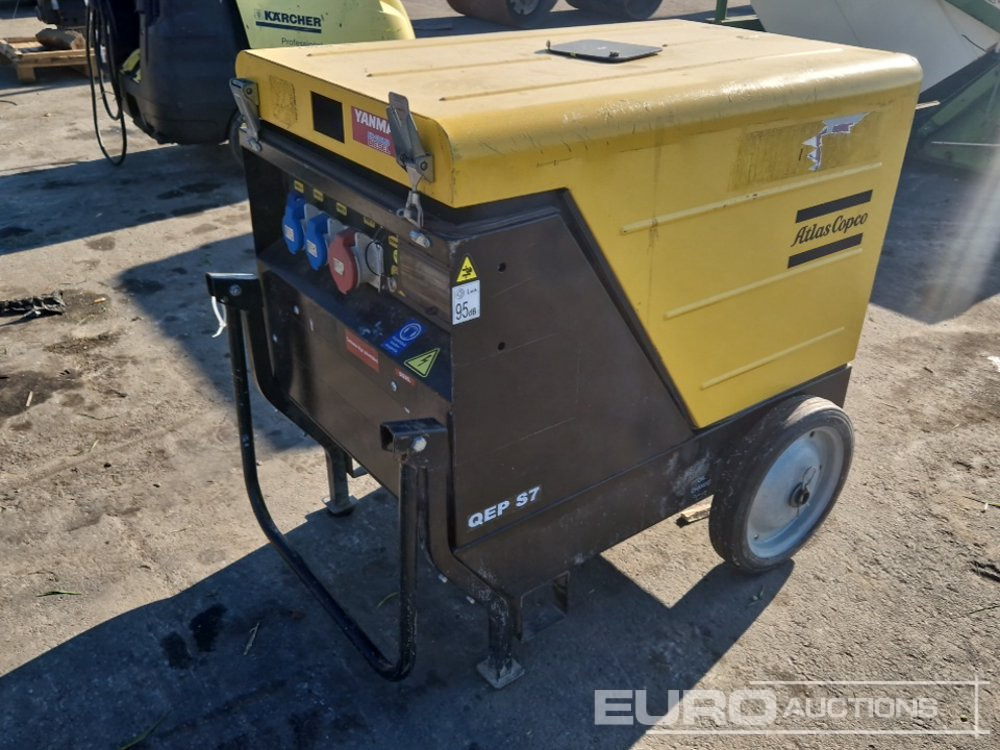 2017 Atlas Copco QEP 57 ROK 5kW Generator - Generator set: picture 1 2017 Atlas Copco QEP 57 ROK 5kW Generator - Generator set: picture 1