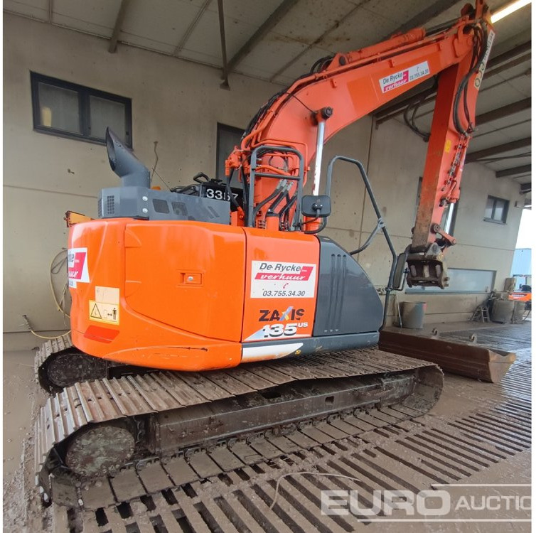 2017 Hitachi ZX135US-6 - Crawler excavator: picture 1 2017 Hitachi ZX135US-6 - Crawler excavator: picture 1