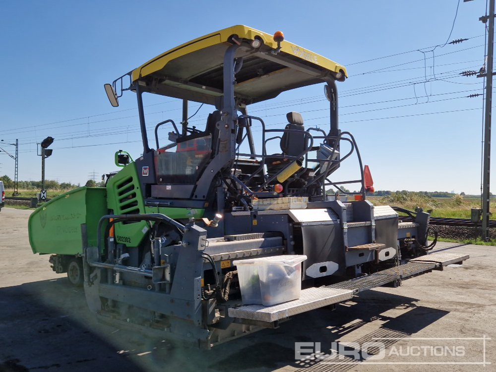 2017 Vögele 1183/SUPER 1603-3I Wheeled Asphalt Paver, Vogële AB 500-3 Screed (Levelling Equipment in Office) - Asphalt paver: picture 3 2017 Vögele 1183/SUPER 1603-3I Wheeled Asphalt Paver, Vogële AB 500-3 Screed (Levelling Equipment in Office) - Asphalt paver: picture 3