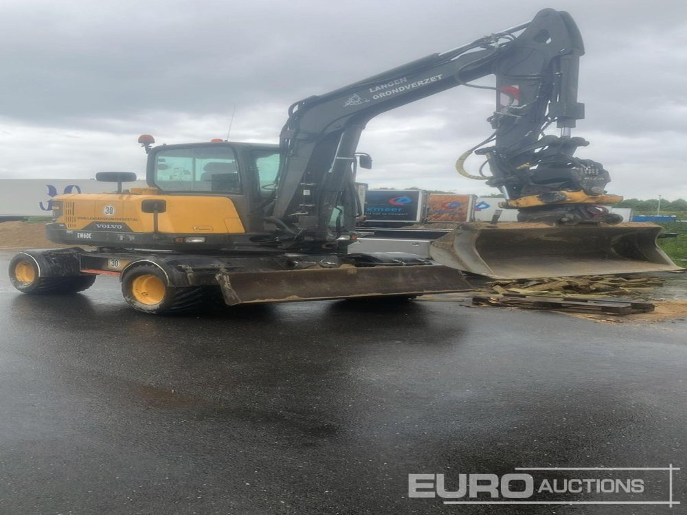 2017 Volvo EW60E - Wheel excavator: picture 2 2017 Volvo EW60E - Wheel excavator: picture 2