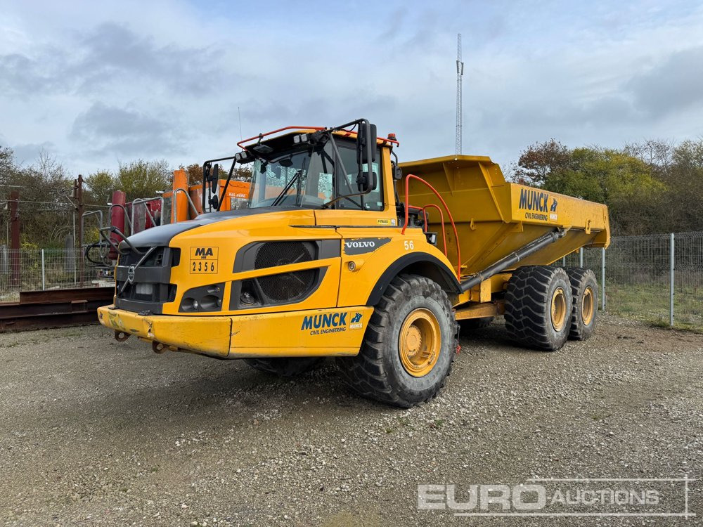 2018 Volvo A30G - Articulated dumper: picture 1 2018 Volvo A30G - Articulated dumper: picture 1