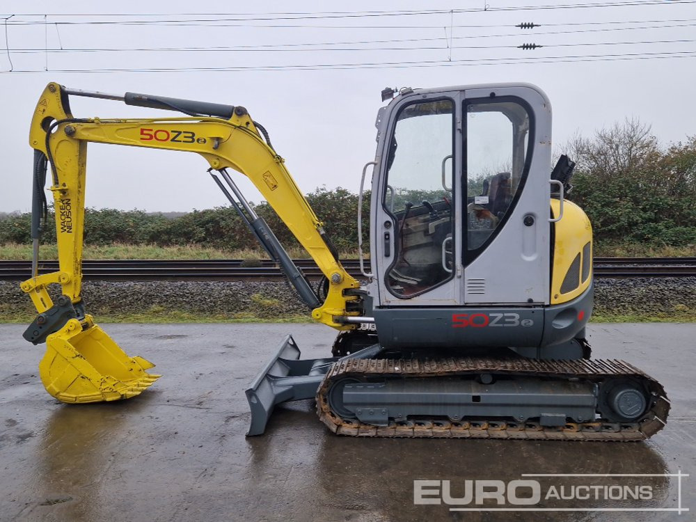 2019 Wacker Neuson 50Z3 - Mini excavator: picture 2 2019 Wacker Neuson 50Z3 - Mini excavator: picture 2