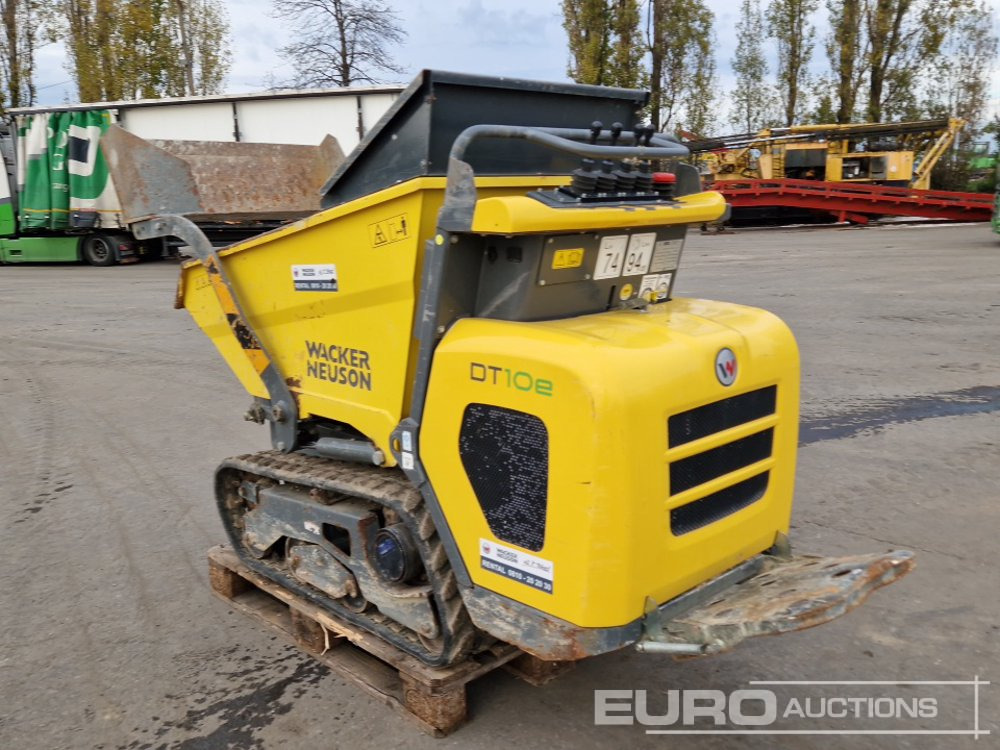 2019 Wacker Neuson DT10E - Crawler dumper: picture 3 2019 Wacker Neuson DT10E - Crawler dumper: picture 3