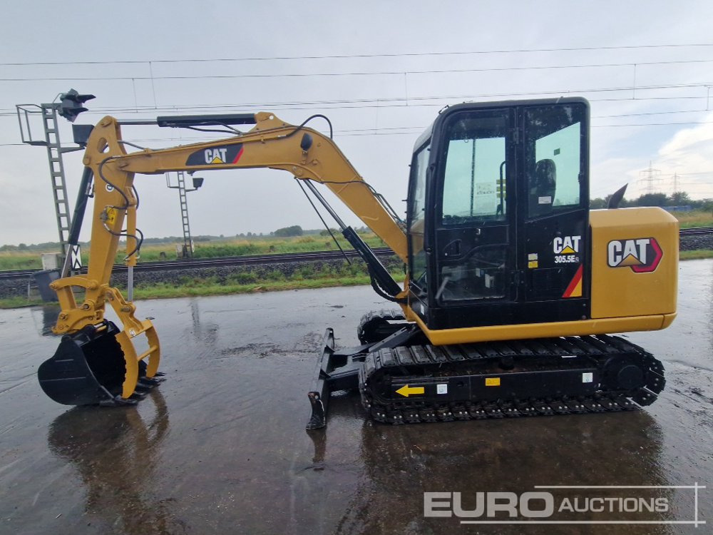 2020 CAT 305.5E2 - Mini excavator: picture 2 2020 CAT 305.5E2 - Mini excavator: picture 2