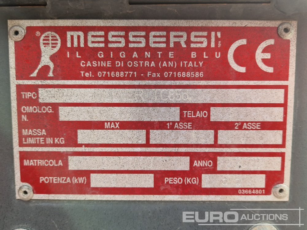Crawler dumper 2021 Messersi TC85d: picture 20
