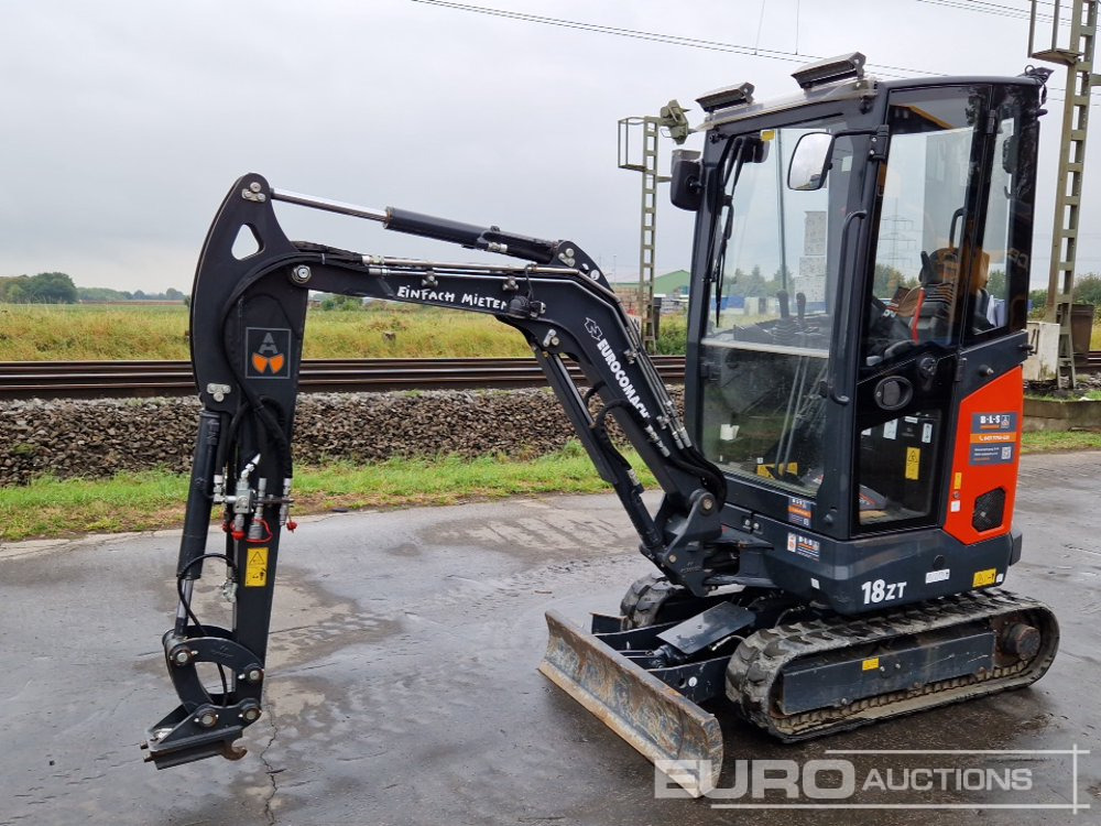 2022 Eurocomach 18ZT - Mini excavator: picture 1 2022 Eurocomach 18ZT - Mini excavator: picture 1
