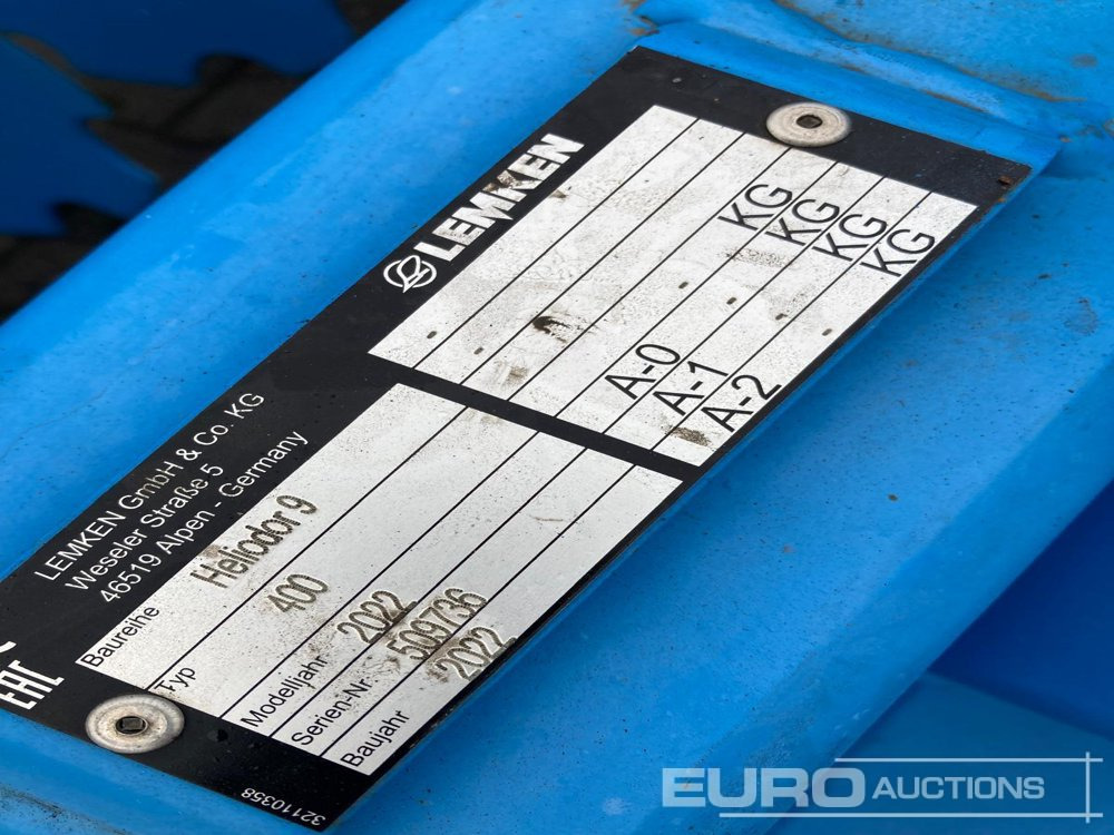 Lemken Heliodor 9/400 Star - Agricultural machinery: picture 2 Lemken Heliodor 9/400 Star - Agricultural machinery: picture 2