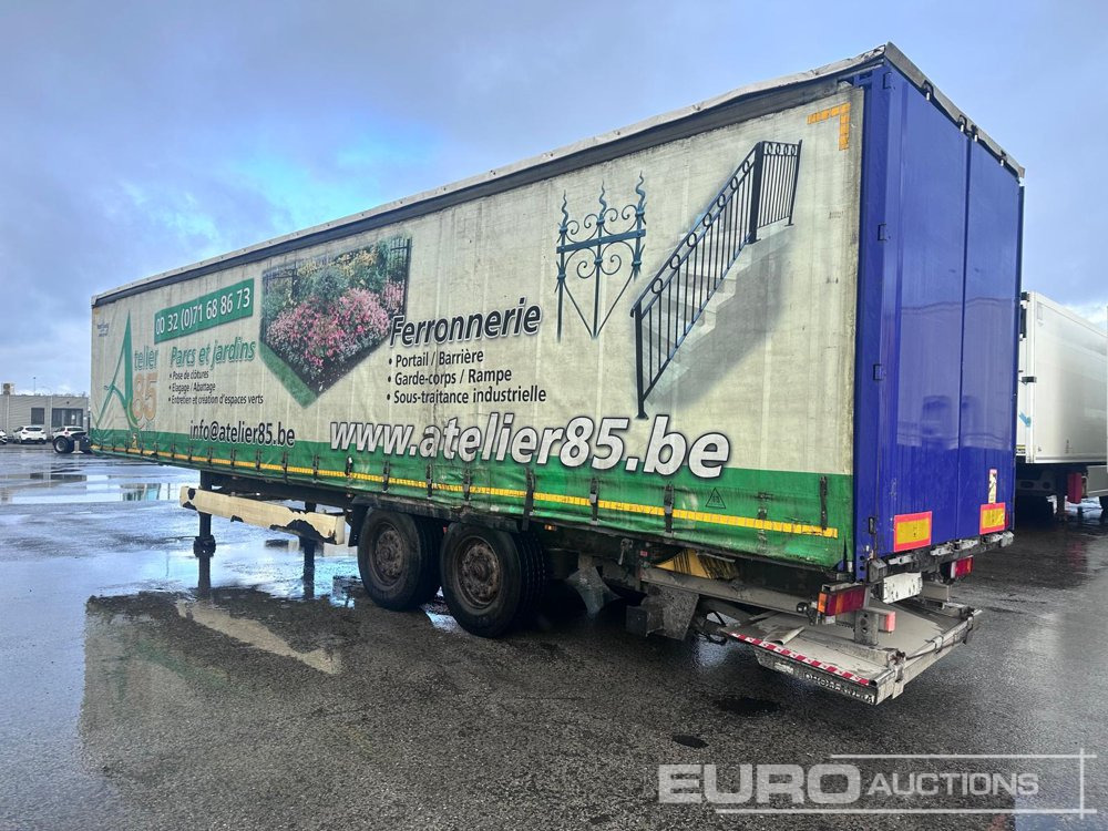 Groenewegen Box Trailer, 2 Axle, Taillift - Curtainsider semi-trailer: picture 2 Groenewegen Box Trailer, 2 Axle, Taillift - Curtainsider semi-trailer: picture 2