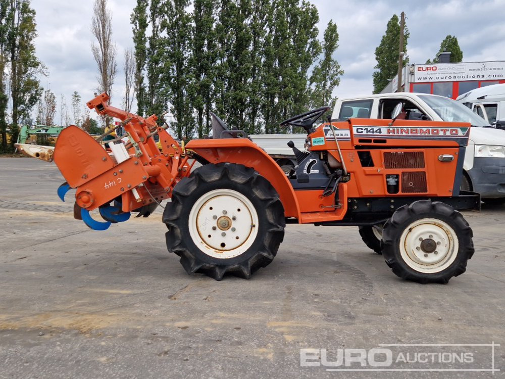Compact tractor Hinomoto C144: picture 6