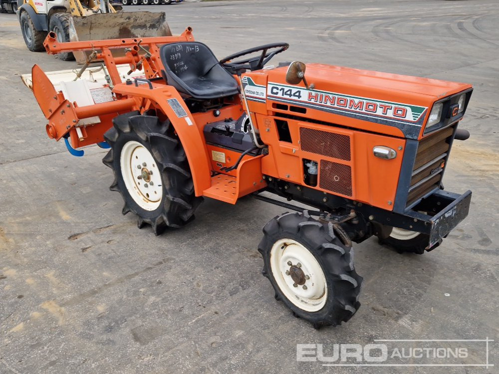 Compact tractor Hinomoto C144: picture 7