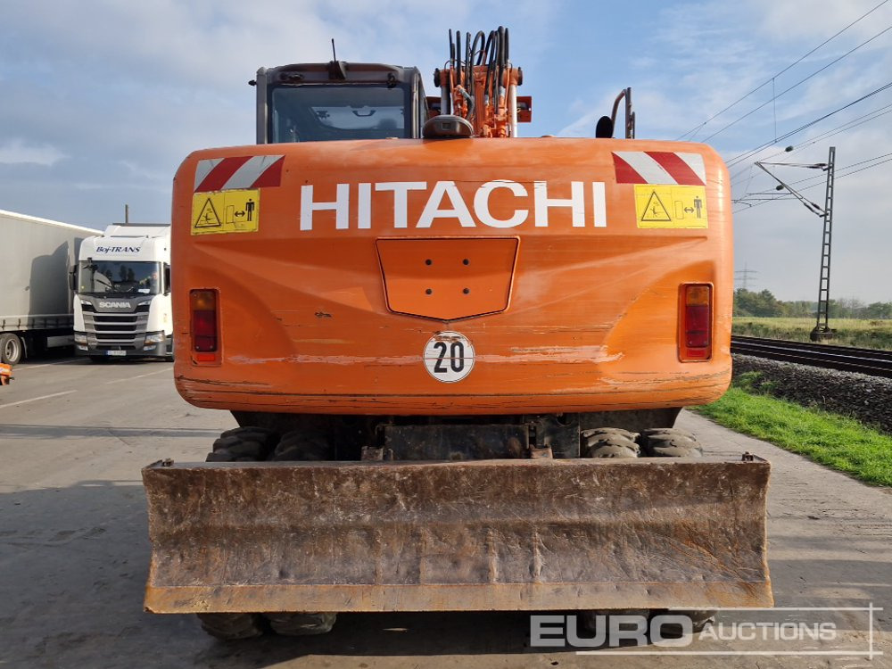 Hitachi ZX140W-3 - Wheel excavator: picture 4 Hitachi ZX140W-3 - Wheel excavator: picture 4
