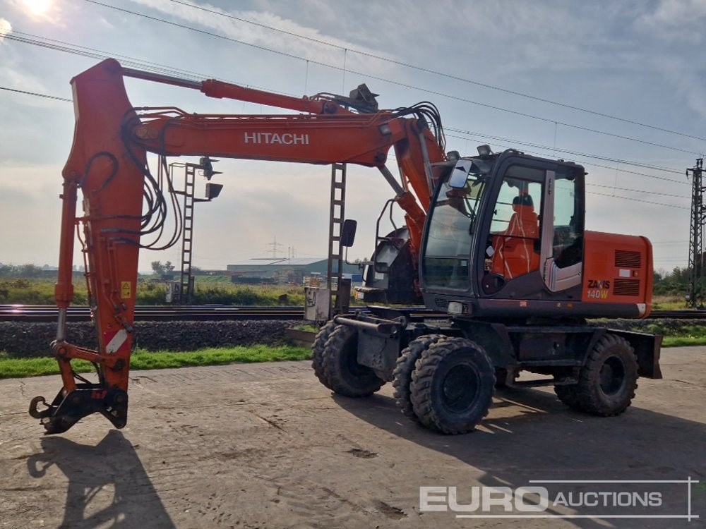Hitachi ZX140W-3 - Wheel excavator: picture 1 Hitachi ZX140W-3 - Wheel excavator: picture 1