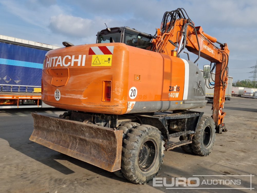Hitachi ZX140W-3 - Wheel excavator: picture 5 Hitachi ZX140W-3 - Wheel excavator: picture 5