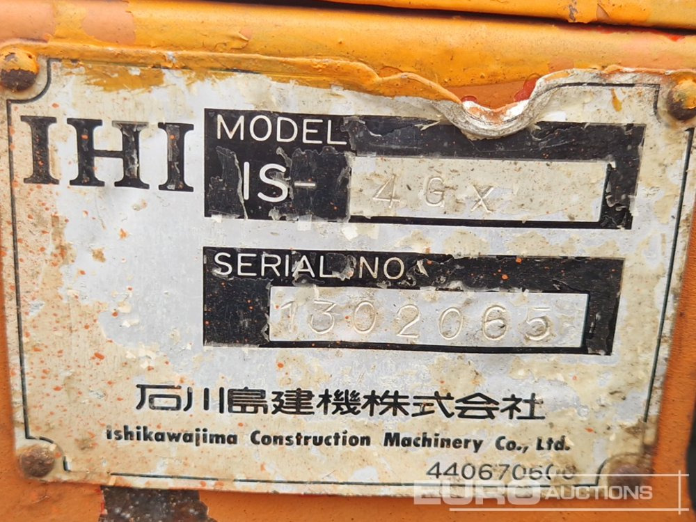 Mini excavator IHI IS-4GX: picture 28