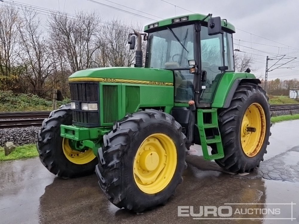 John Deere 7800 - Farm tractor: picture 1 John Deere 7800 - Farm tractor: picture 1