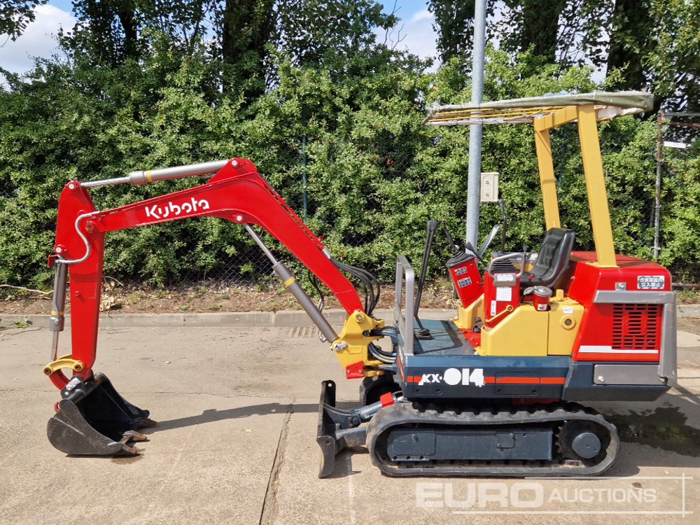 Kubota KX-014 - Mini excavator: picture 2 Kubota KX-014 - Mini excavator: picture 2