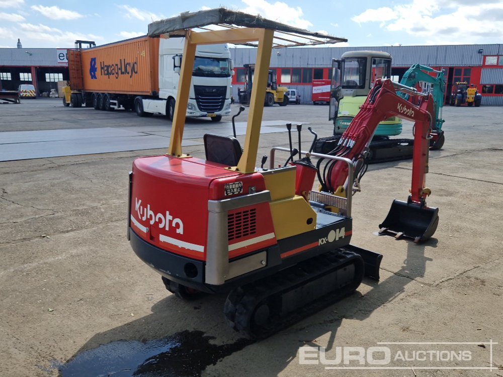 Kubota KX-014 - Mini excavator: picture 5 Kubota KX-014 - Mini excavator: picture 5