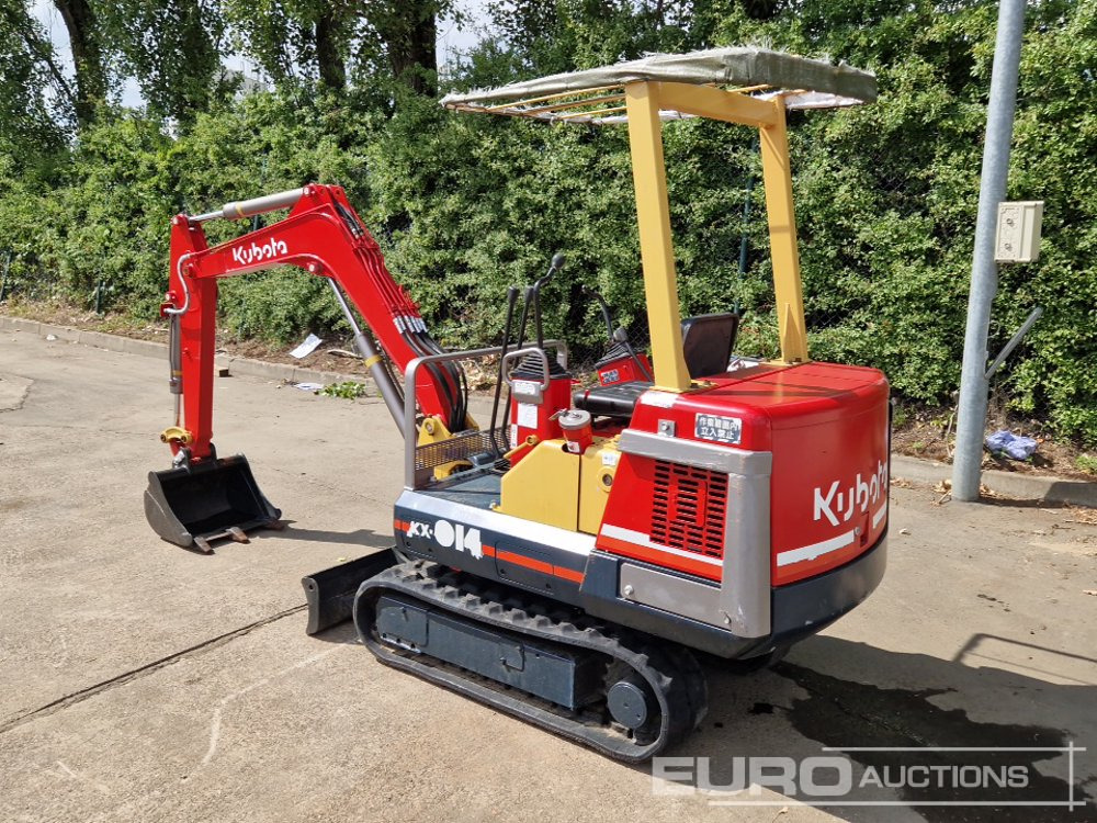Kubota KX-014 - Mini excavator: picture 3 Kubota KX-014 - Mini excavator: picture 3