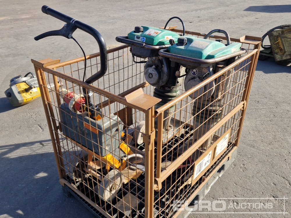 Pallet of Compaction Rammers, Asphalt Saw ( Incomplete) - Construction equipment: picture 4 Pallet of Compaction Rammers, Asphalt Saw ( Incomplete) - Construction equipment: picture 4