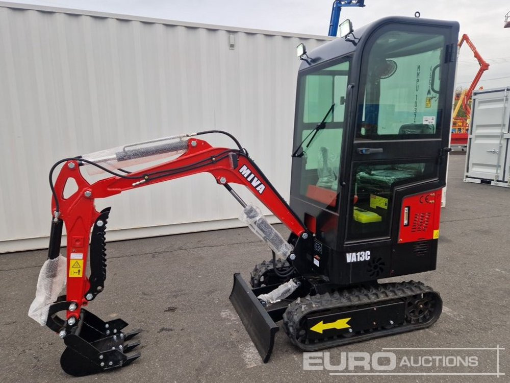 Unused 2025 Miva VA13C - Mini excavator: picture 1 Unused 2025 Miva VA13C - Mini excavator: picture 1