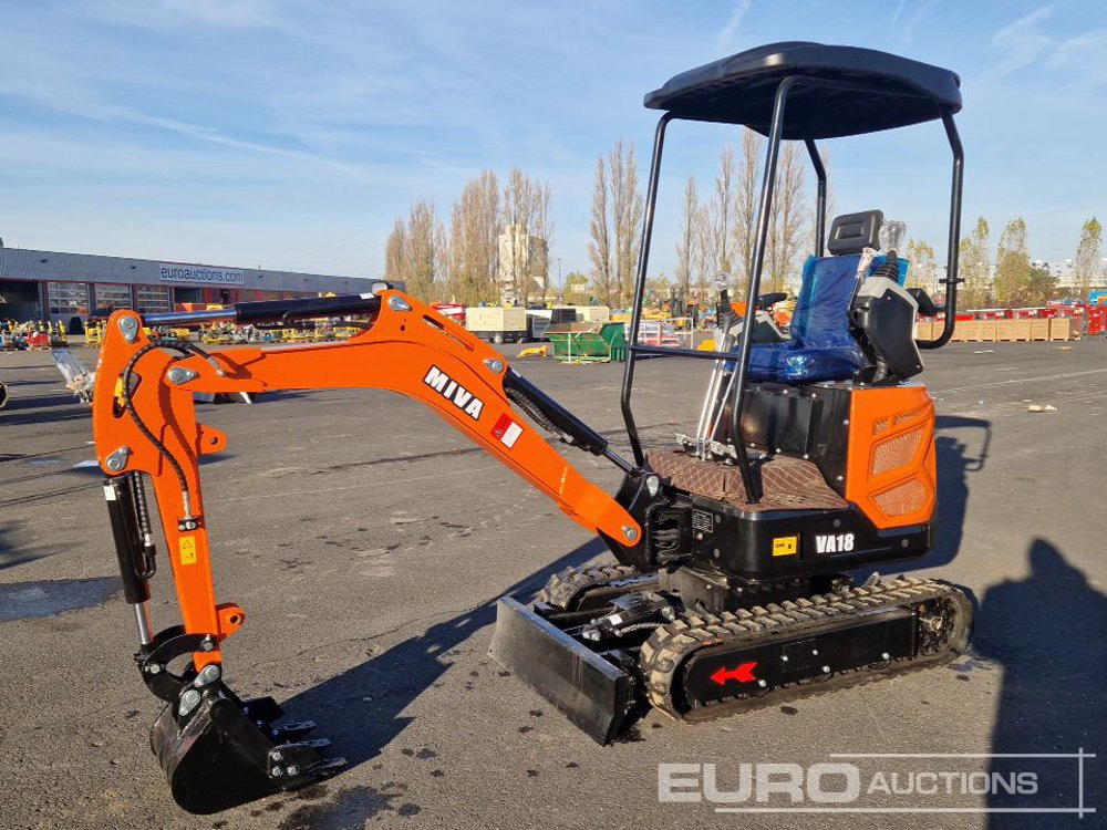 Unused 2025 Miva VA18FL - Mini excavator: picture 1 Unused 2025 Miva VA18FL - Mini excavator: picture 1