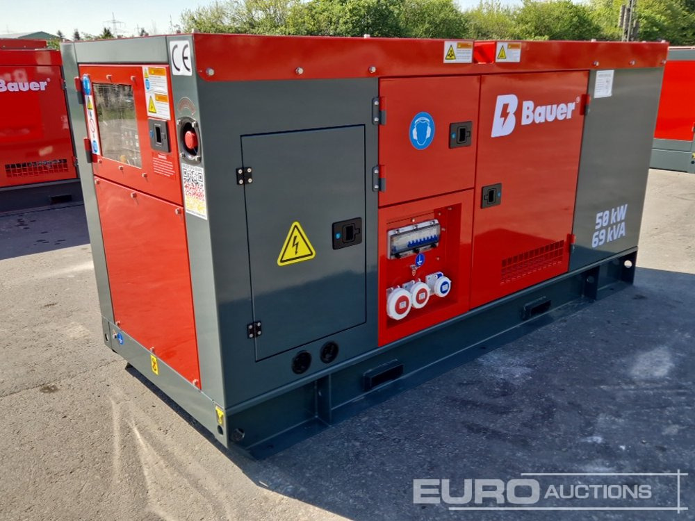 Unused Bauer GFS-50KW - Generator set: picture 1 Unused Bauer GFS-50KW - Generator set: picture 1
