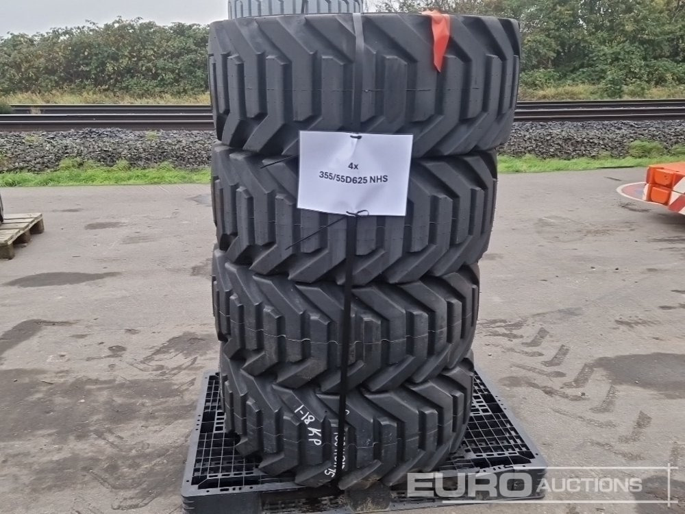 Unused JLG 355/55D625 NHS Tyres (4 of) - Tire: picture 1 Unused JLG 355/55D625 NHS Tyres (4 of) - Tire: picture 1