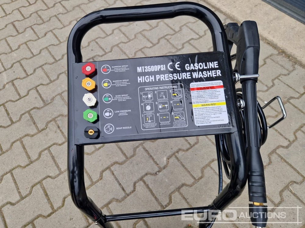 Pressure washer Unused MAXWIN MT3500PSI Petrol Power Washer, 240Bar, 6.5HP: picture 6