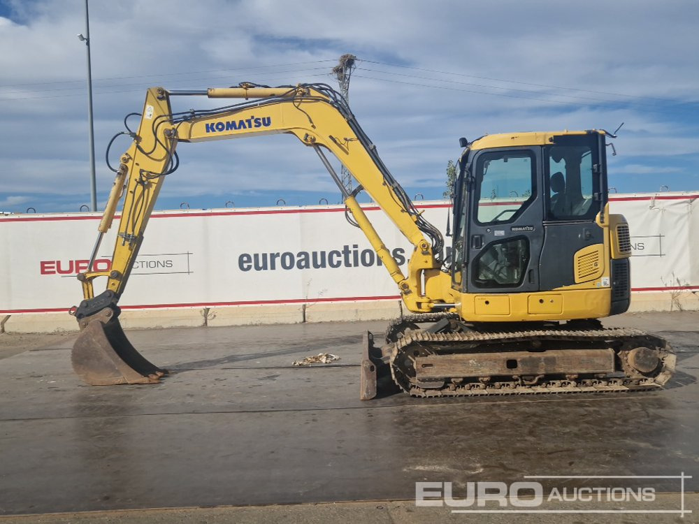 2010 Komatsu PC88MR-8 - Mini excavator: picture 2 2010 Komatsu PC88MR-8 - Mini excavator: picture 2