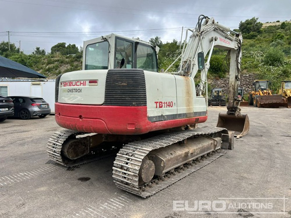2011 Takeuchi TB1140 - Crawler excavator: picture 5 2011 Takeuchi TB1140 - Crawler excavator: picture 5