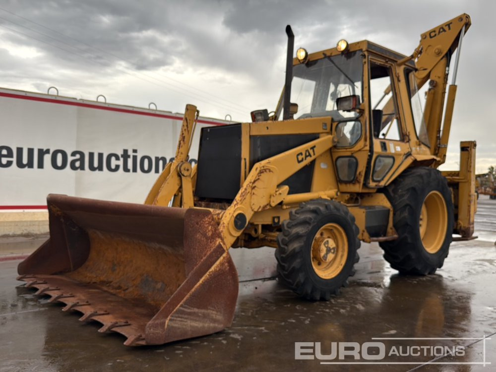 CAT 428 - Backhoe loader: picture 1 CAT 428 - Backhoe loader: picture 1
