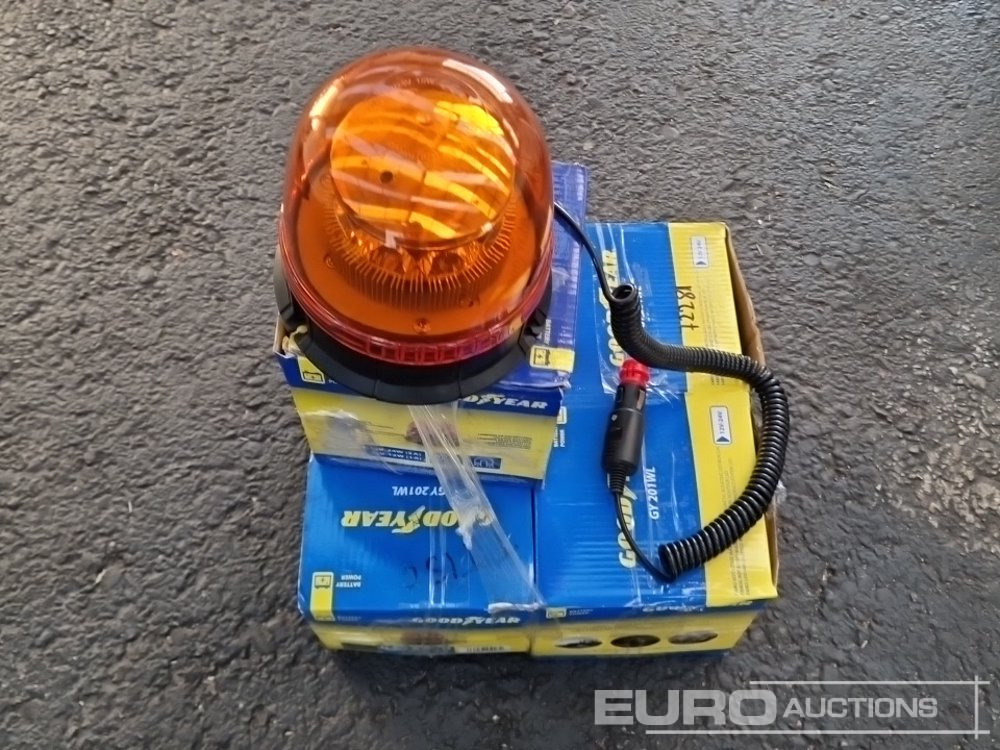 Good Year Magnetic Rotating Led Beacon (5 of) / Faro Rotativo Magnetico Led - Construction equipment: picture 3 Good Year Magnetic Rotating Led Beacon (5 of) / Faro Rotativo Magnetico Led - Construction equipment: picture 3