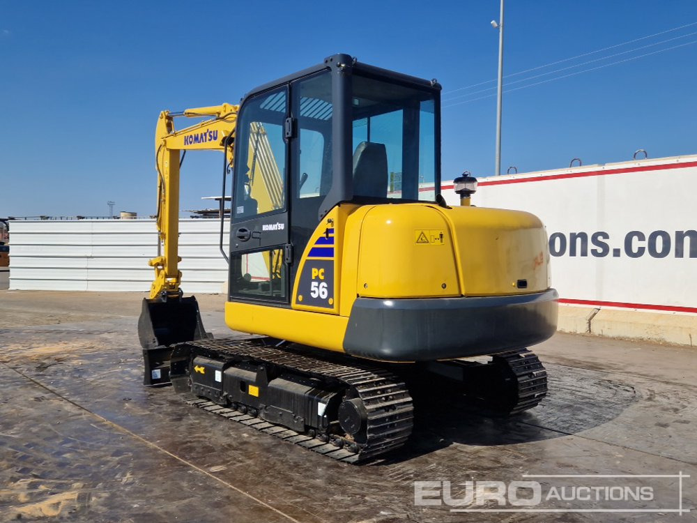 Komatsu PC56-7 - Mini excavator: picture 3 Komatsu PC56-7 - Mini excavator: picture 3
