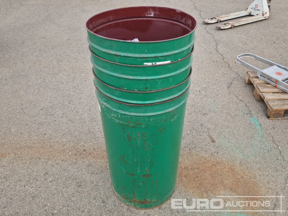 Metal Barrel (4 of) - Construction equipment: picture 3 Metal Barrel (4 of) - Construction equipment: picture 3
