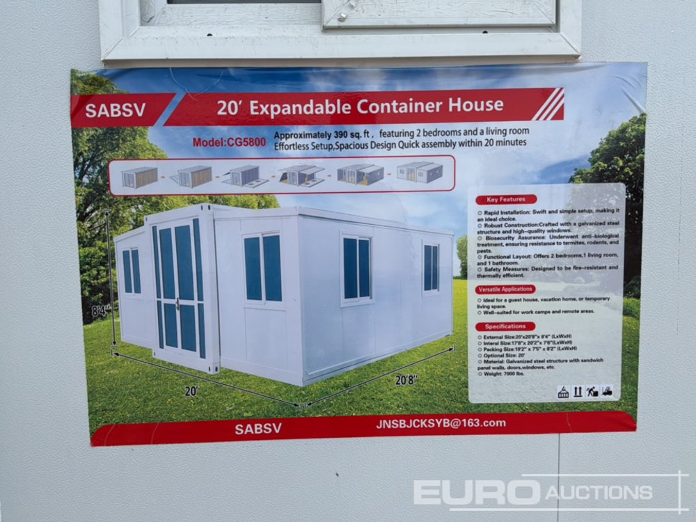 Unused 2024 SABSV CG5800 - Shipping container: picture 5 Unused 2024 SABSV CG5800 - Shipping container: picture 5