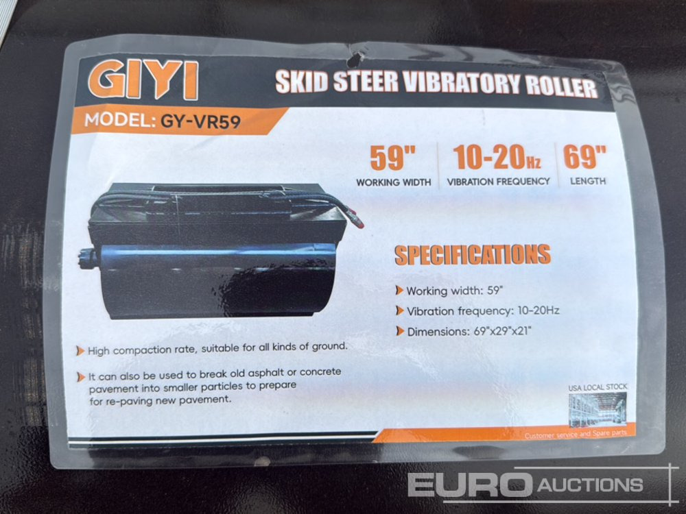 Unused 2025 GIYI GY-VR59 - Roller: picture 5 Unused 2025 GIYI GY-VR59 - Roller: picture 5