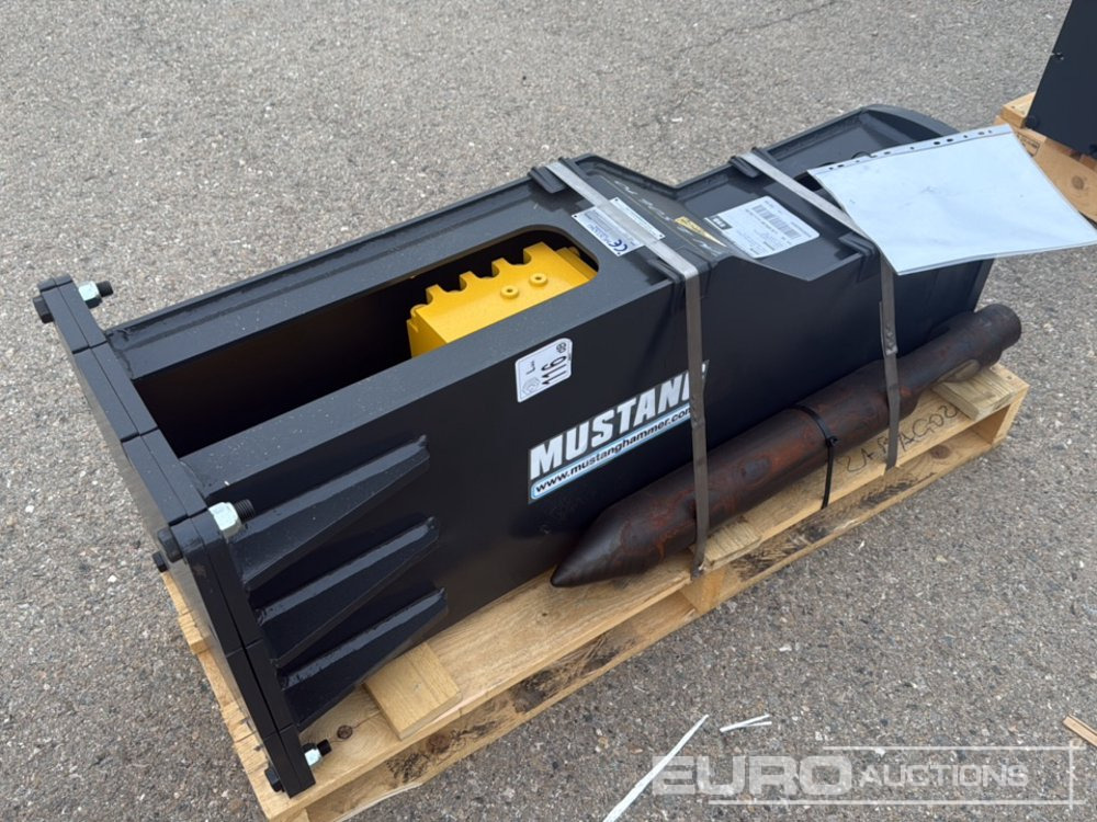 Unused 2025 Mustang GRP150D - Hydraulic hammer: picture 3 Unused 2025 Mustang GRP150D - Hydraulic hammer: picture 3