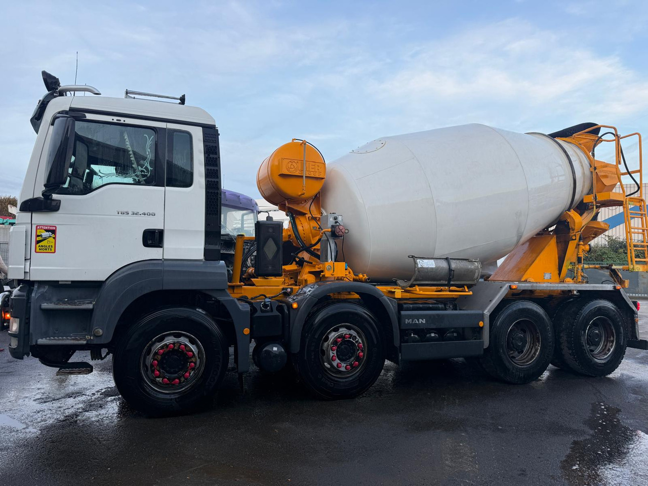 Camion béton MAN TGS 32.400 CV-108-GN - Concrete mixer truck: picture 2 Camion béton MAN TGS 32.400 CV-108-GN - Concrete mixer truck: picture 2