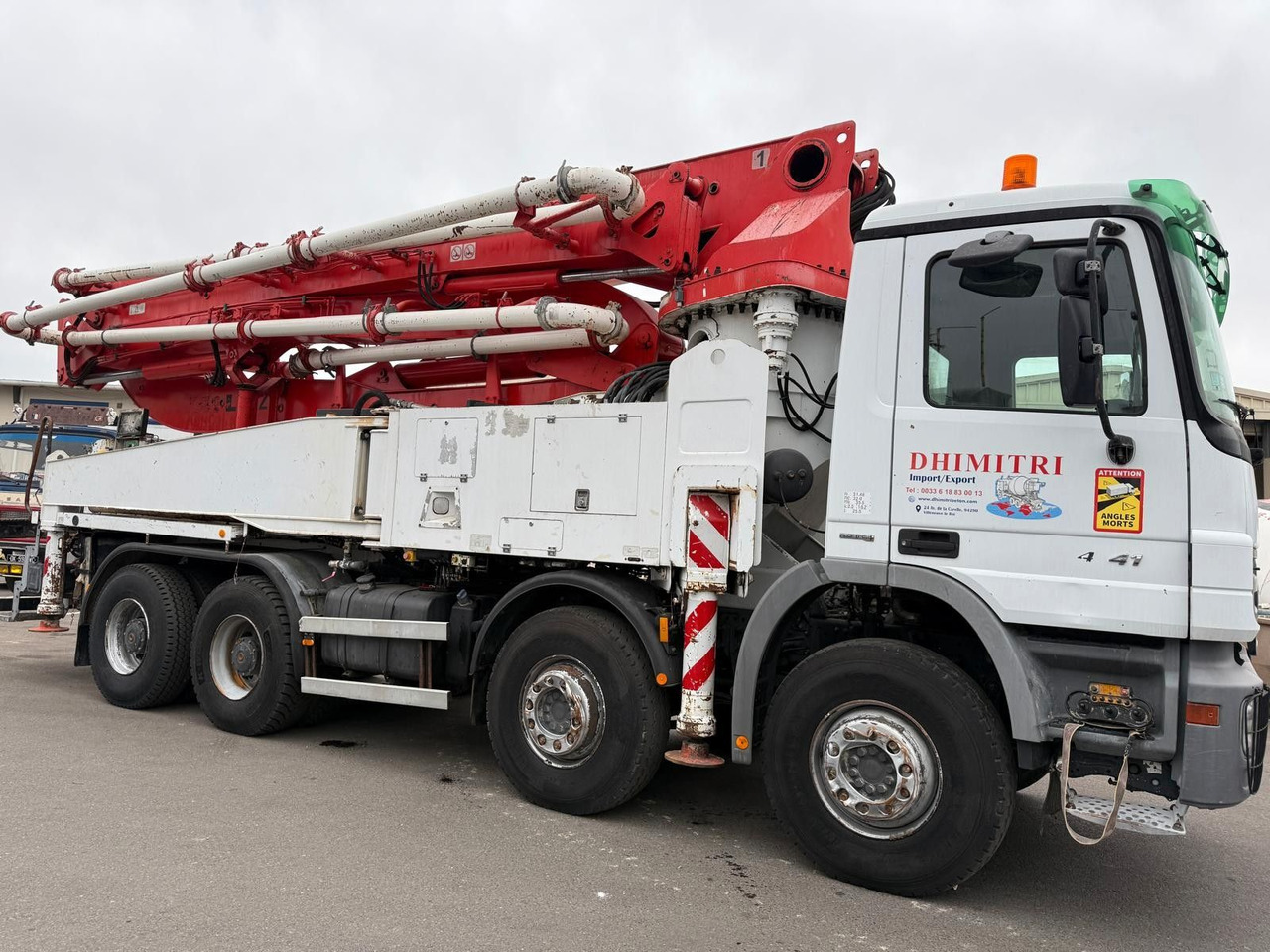 Mercedes-Benz Actros 4141 - Concrete pump truck: picture 2 Mercedes-Benz Actros 4141 - Concrete pump truck: picture 2