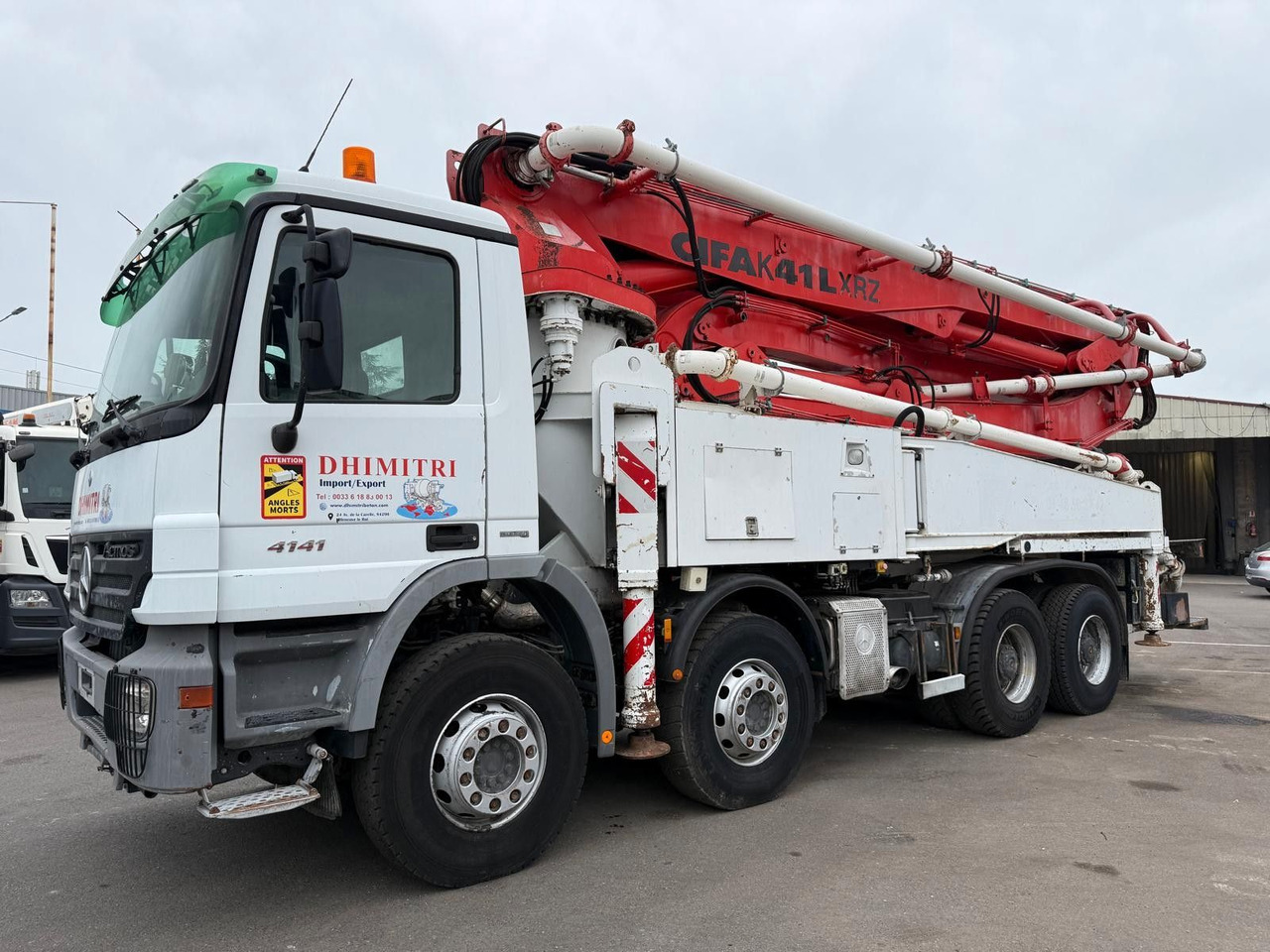Mercedes-Benz Actros 4141 - Concrete pump truck: picture 1 Mercedes-Benz Actros 4141 - Concrete pump truck: picture 1