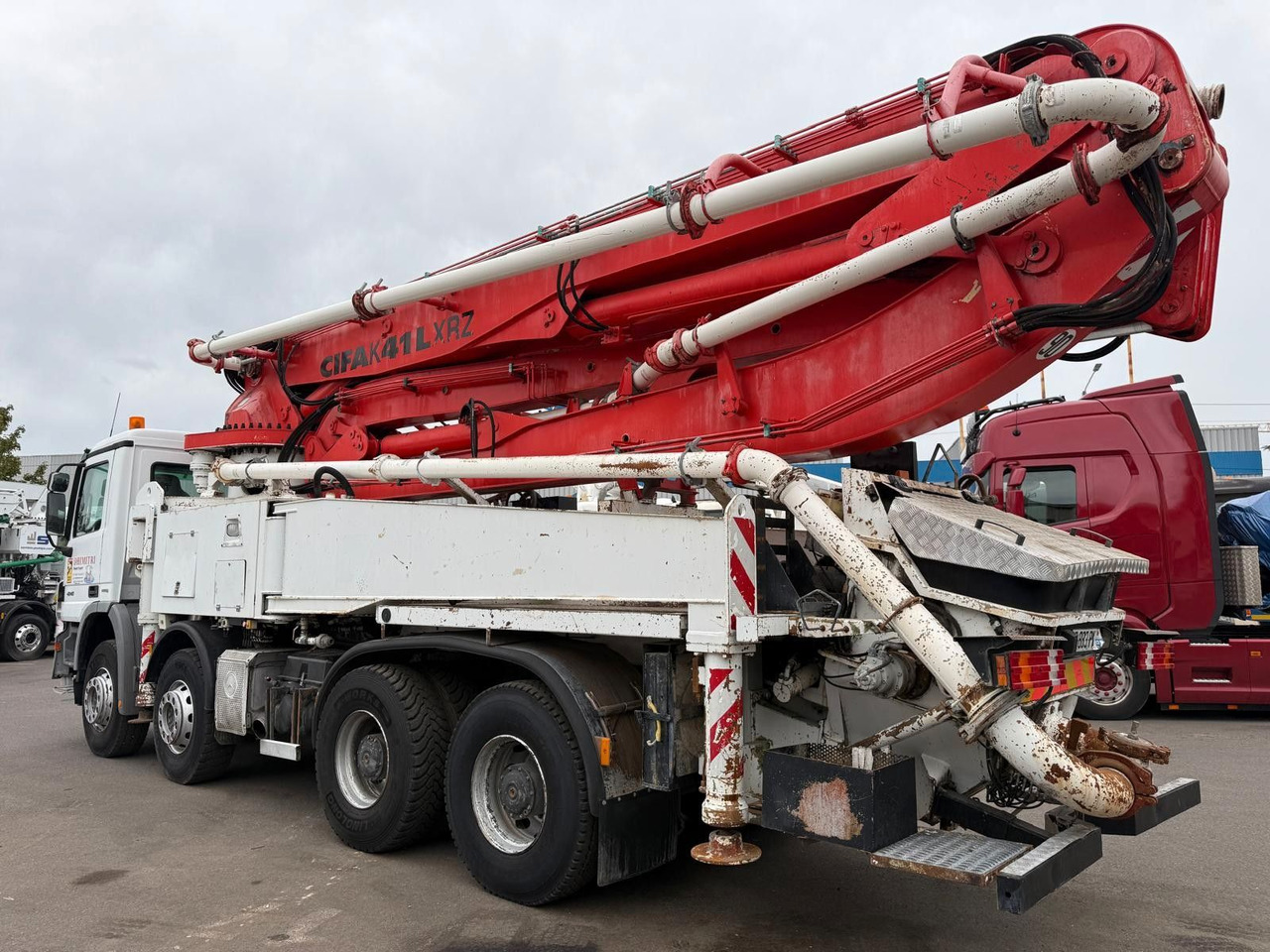 Mercedes-Benz Actros 4141 - Concrete pump truck: picture 5 Mercedes-Benz Actros 4141 - Concrete pump truck: picture 5