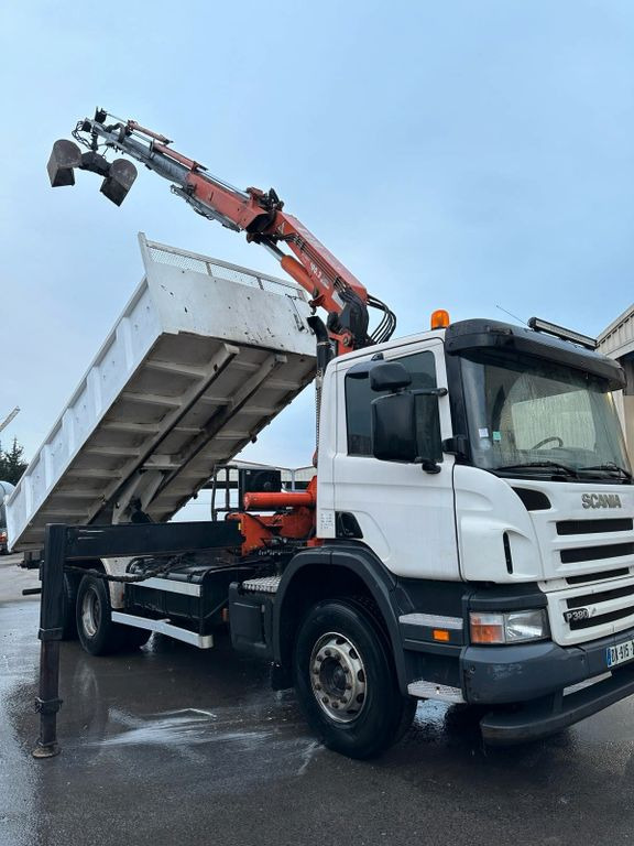 Scania P380 - Tipper, Crane truck: picture 2 Scania P380 - Tipper, Crane truck: picture 2