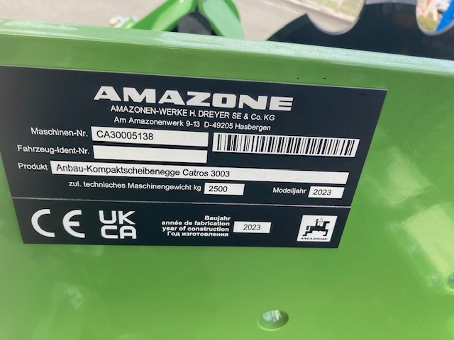 Amazone Catros 3003 - Disc harrow: picture 4 Amazone Catros 3003 - Disc harrow: picture 4