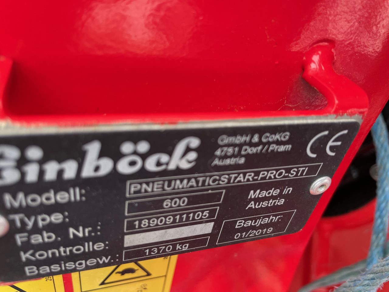 Einböck Pneumaticstar Pro 600 STI - Sowing equipment: picture 2 Einböck Pneumaticstar Pro 600 STI - Sowing equipment: picture 2